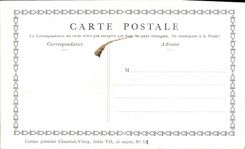 CPA Fantaisie Publicite Chocolat Vinay Le jeu de cache cache Lancret