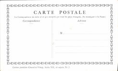 CPA Fantaisie Publicite Chocolat Vinay Le jeu de cache cache Lancret