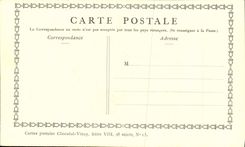 CPA Fantaisie Publicite Chocolat Vinay Les deux amis Lancret