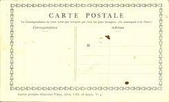 CPA Fantaisie Publicite Chocolat Vinay Le desir de plaire Pater Coiffeur