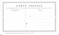 CPA Fantaisie Publicite Chocolat Vinay Concert pastoral Lancret