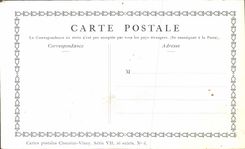 CPA Fantaisie Publicite Chocolat Vinay Le printemps Lancret