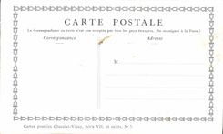 CPA Fantaisie Publicite Chocolat Vinay Concert pastoral Lancret