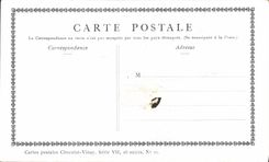 CPA Fantaisie Publicite Chocolat Vinay Femme tenant une volaille Gerard Dou