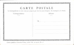 CPA Fantaisie Publicite Chocolat Vinay L'epiciere du village Gerard Dou