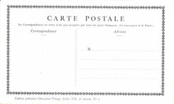 CPA Fantaisie Publicite Chocolat Vinay La cuisiniere hollandaise Gerard Dou