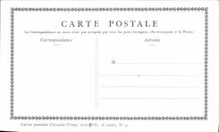 CPA Fantaisie Publicite Chocolat Vinay Le coupe tete Saint Aubin Enfants