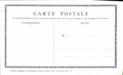 CPA Fantaisie Publicite Chocolat Vinay L'epiciere de village Gerard Dou