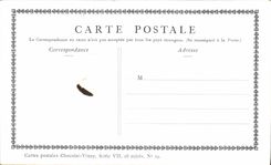 CPA Fantaisie Publicite Chocolat Vinay La famille de Gerard Dou