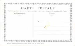 CPA Fantaisie Publicite Chocolat Vinay Le Printemps Lancret