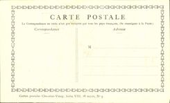 VINTAGE POSTCARD Fantaisie Publicity Vinay Chocolate Goes comic