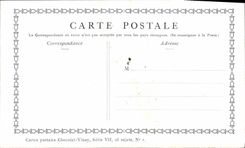 CPA Fantaisie Publicite Chocolat Vivay L'occupation seon l'age Watteau Chien