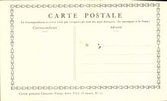 CPA Fantaisie Publicite Chocolat Vivay Les enfants de la chaumiere Gainsborough Ane Mule