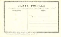 CPA Fantaisie Publicite Chocolat Vivay La sortie du college Saint Aubin Enfants