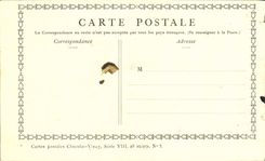 VINTAGE POSTCARD Fantasy Publicity Vivay Chocolate the Hake Maillard Fragonard