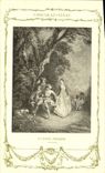 CPA Fantaisie Publicite Chocolat Vivay La danse paysanne Watteau