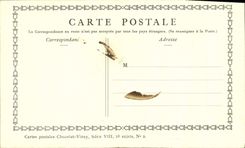 CPA Fantaisie Publicite Chocolat Vivay La danse paysanne Watteau