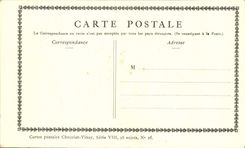 CPA Fantaisie Publicite Chocolat Vivay L'eau Lancret Peche 