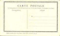 VINTAGE POSTCARD Fantasy Publicity Vivay Chocolate the Lancret ground