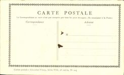 CPA Fantaisie Publicite Chocolat Vivay La fossette ou le jeu de noyaux Enfants