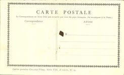 CPA Fantaisie Publicite Chocolat Vivay La terre Lancret 