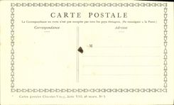 CPA Fantaisie Publicite Chocolat Vivay La Colin Maillard Fragonard