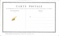 CPA Fantaisie Publicite Chocolat Vivay La fileuse Gerard Dou