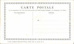 CPA Fantaisie Publicite Chocolat Vivay Le jeu de cache cache Lancret