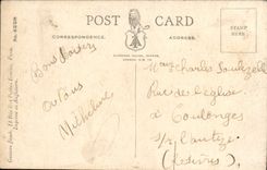 VINTAGE POSTCARD Fantaisie What Child has wonderful girl you are