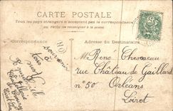 CPA Fantaisie Rouget de l'Isle chantant la Marseillaise 