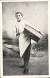 CPA Fantaisie Homme Patissier 