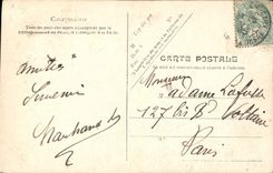 CPA Fantaisie Femme Maillot de bain Folklore