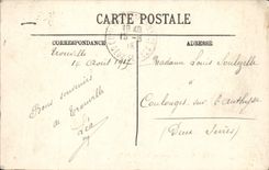 VINTAGE POSTCARD Fantasy Bath of sun Bather allongee on the beach Bathing suit