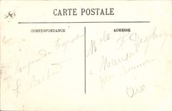 VINTAGE POSTCARD Fantasy Child the first bath Bathing suit