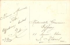 CPA Fantaisie Enfant Chien 