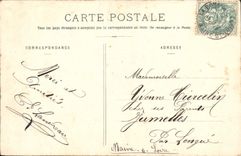 VINTAGE POSTCARD Fantasy Child Umbrella