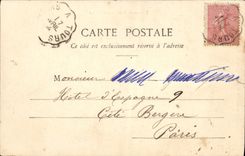 VINTAGE POSTCARD Fantasy Children Festivals and carries Folklore happiness