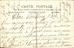 VINTAGE POSTCARD Fantasy Child the alarm clock