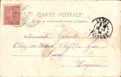 VINTAGE POSTCARD Fantasy Woman the cicada Mandoline