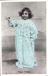 VINTAGE POSTCARD Fantaisie Prechi Child Preached