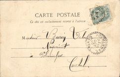 VINTAGE POSTCARD Fantasy M and Mrs. Auguste Chien