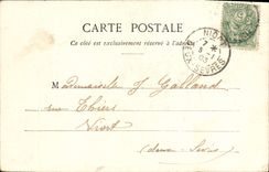 VINTAGE POSTCARD Fantasy Child coquettery of the chimney sweeper