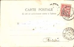 VINTAGE POSTCARD Fantasy Woman in prayers