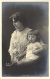 VINTAGE POSTCARD Child wife Baby