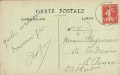 POSTAL de la VENDIMIA el Aude Narbonne la catedral santa apenas