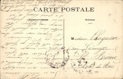 VINTAGE POSTCARD Limoges Church Sr Michel