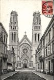 VINTAGE POSTCARD Angers the church St Joseph