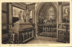 VINTAGE POSTCARD Mount co. Odile Tomb Of co. Odile