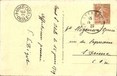 VINTAGE POSTCARD Mount co. Odile Tomb Of co. Odile