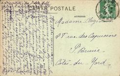 Interior de la POSTAL de la VENDIMIA Sens de la catedral